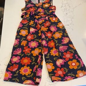 Princess Highway women’s Floral cropped Jumpsuit - size 2